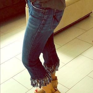 Citizens of Humanity Fringe Jeans